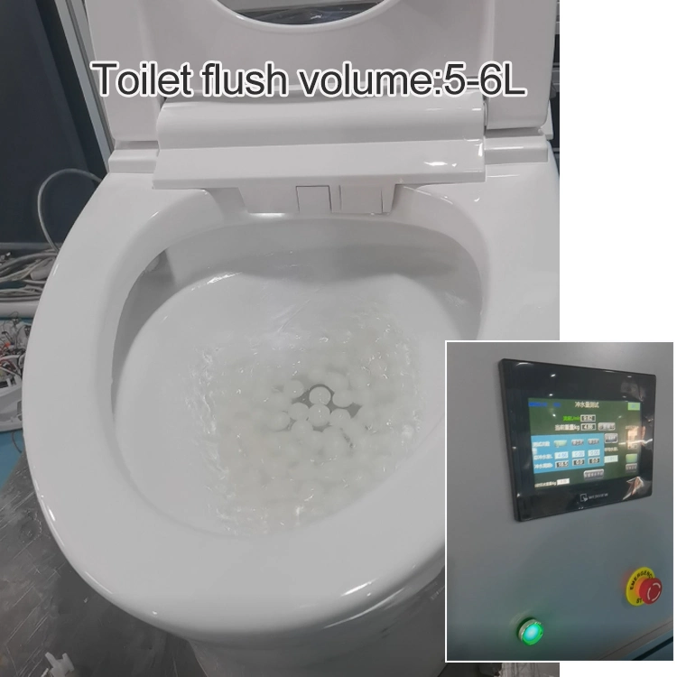 Ovs Luxury Cheap Ceramic Bathroom Wc 1 Piece Intelligent Toilet Bowl Foot Automatic Sensor Electronic Flush Smart Toilet with Bidet